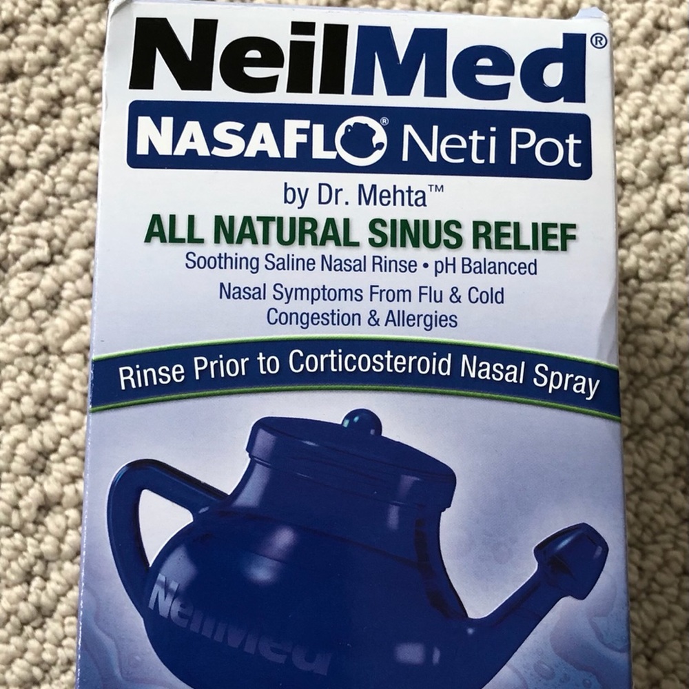 NeilMed NETI POT & 1 premixed packet sinus rinse